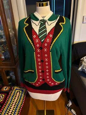 Ugly Christmas sweater size 1X